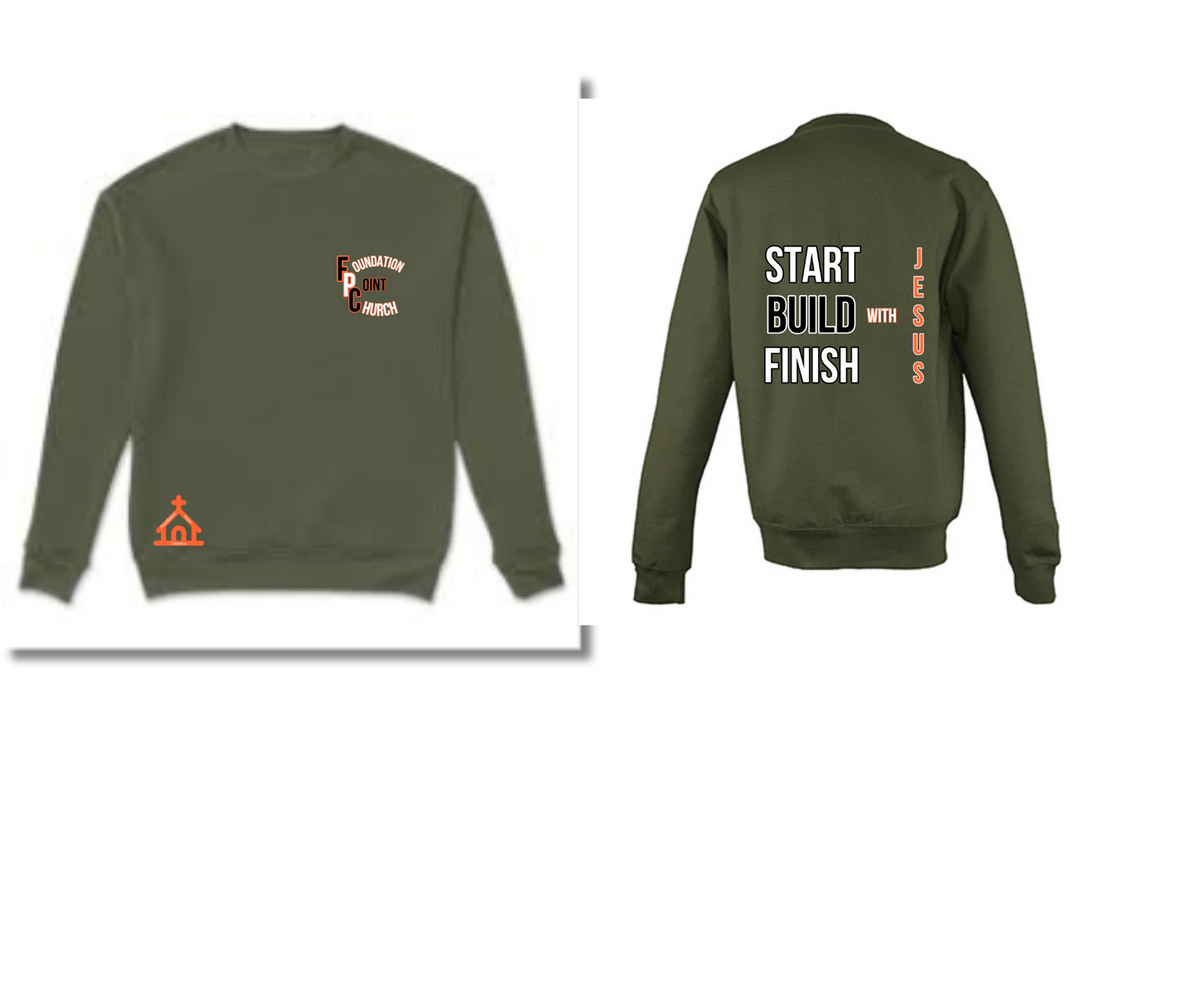 Start. Build.Finish Sweatshirt