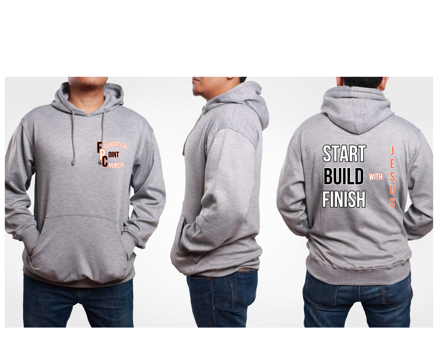 START.BUILD.FINISH. HOODIE